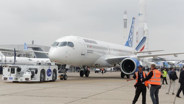 Открытие международной выставки Paris Air Show Le Bourget 2015 - Sputnik Արմենիա