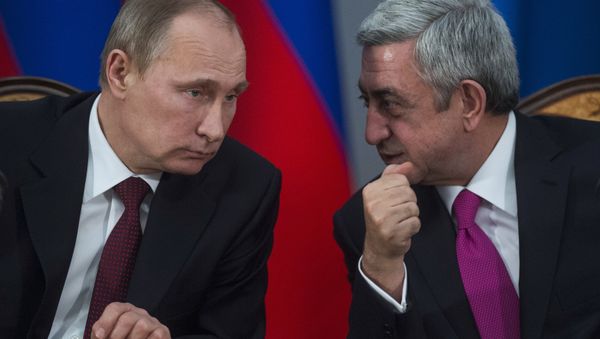 Государственный визит В.Путина в Армению - Sputnik Армения