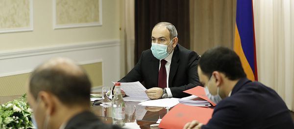 Премьер-министр Никол Пашинян на заседании Совета Безопасности (10 июля 2020). Еревaн - Sputnik Արմենիա