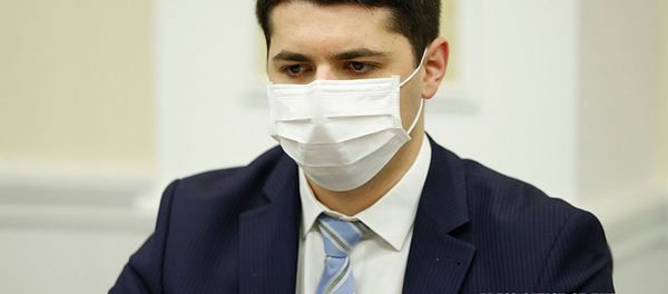 Глава СНБ Аргишти Кярамян на заседании совета безопасности Армении (10 июля 2020). Еревaн Глава СНБ Аргишти Кярамян на заседании совета безопасности Армении (10 июля 2020). Еревaн - Sputnik Армения