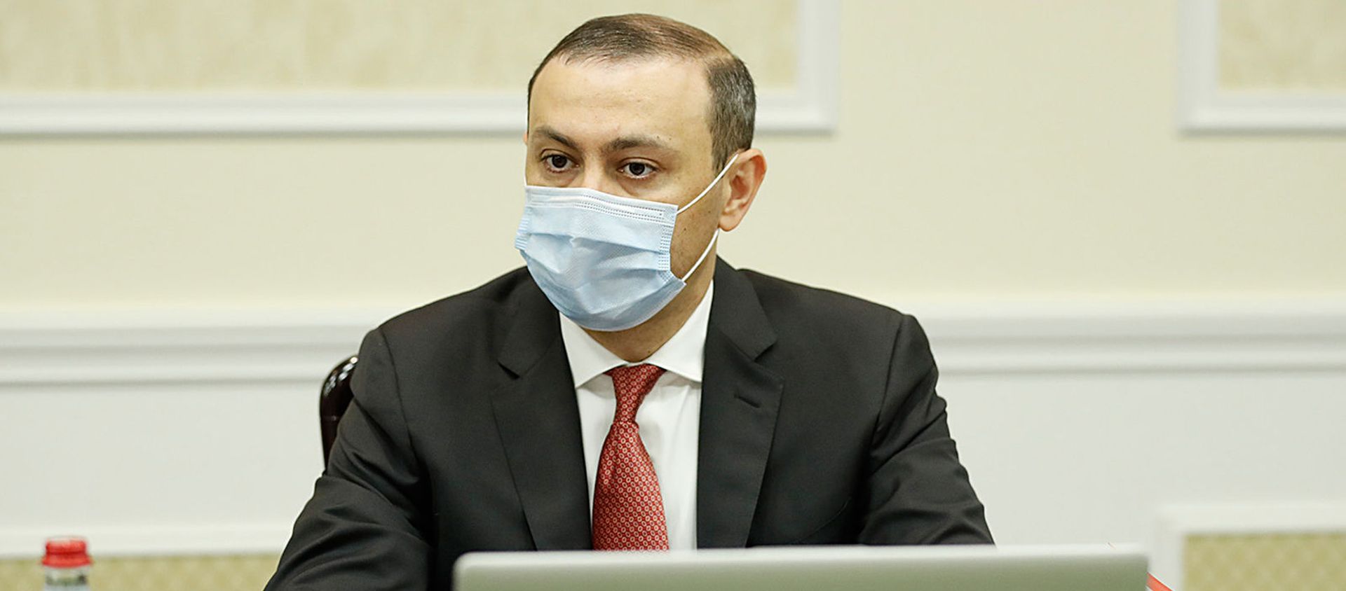 Секретарь совета безопасности Армен Григорян на заседании совета безопасности Армении (10 июля 2020). Еревaн - Sputnik Արմենիա, 1920, 22.03.2021