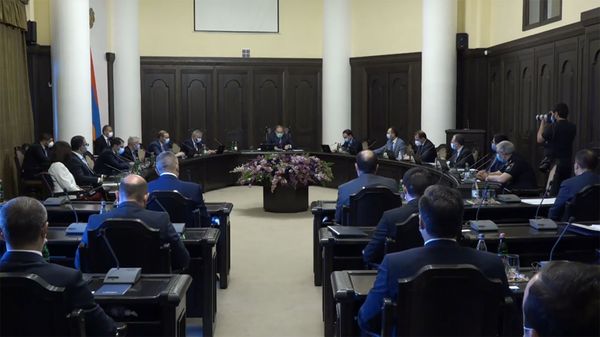 Внеочередное заседание правительства Армении (13 июля 2020). Еревaн - Sputnik Արմենիա
