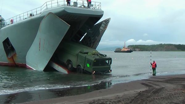 Первый пуск крылатой ракеты Оникс на Чукотке - Sputnik Армения