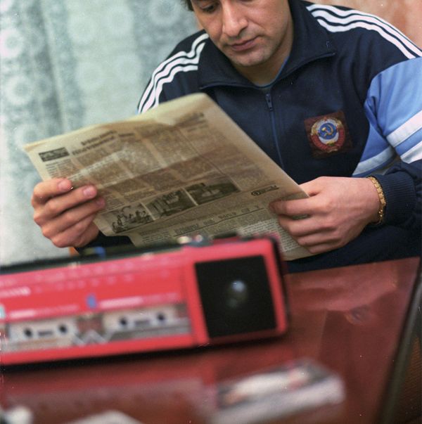 Тяжелоатлет Юрик Варданян, рекордсмен мира в весовой категории до 82,5 кг (1988 год) - Sputnik Армения