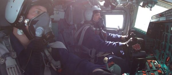 Ответ на учения НАТО: экипажи самолетов ТУ-22М3 отработали пуски ракет по целям в Баренцевом море - Sputnik Армения