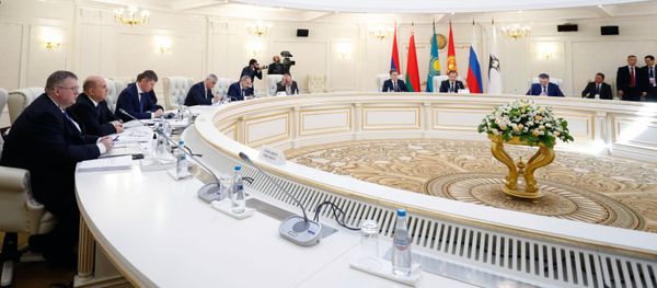 Рабочий визит премьер-министра РФ М. Мишустина в Минск - Sputnik Армения