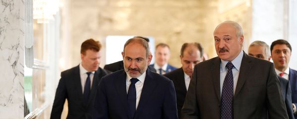 Встреча премьер-министра Армении Никола Пашиняна с президентом Беларуси Александром Лукашенко (17 июля 2020). Минск Встреча премьер-министра Армении Никола Пашиняна с президентом Беларуси Александром Лукашенко (17 июля 2020). Минск - Sputnik Արմենիա