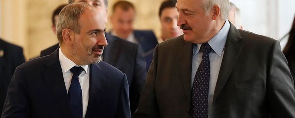 Встреча премьер-министра Армении Никола Пашиняна с президентом Беларуси Александром Лукашенко (17 июля 2020). Минск - Sputnik Արմենիա