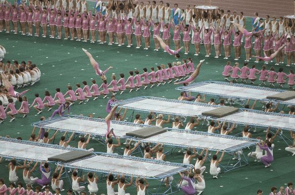 Церемония открытия XXII летних Олимпийских игр в Москве, 1980 год Церемония открытия XXII летних Олимпийских игр в Москве, 1980 год - Sputnik Армения