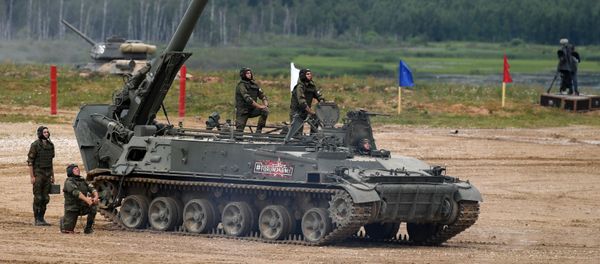 Самоходный миномёт артиллерии 2С4 Тюльпан Самоходный миномёт артиллерии 2С4 Тюльпан - Sputnik Армения