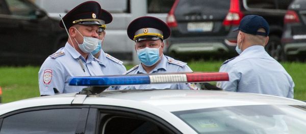 Сотрудники московской полиции  - Sputnik Армения
