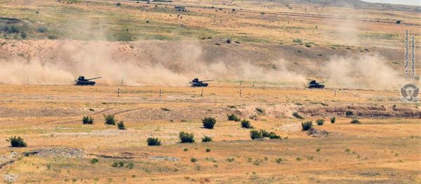 Тренировки армянских танкистов - Sputnik Արմենիա
