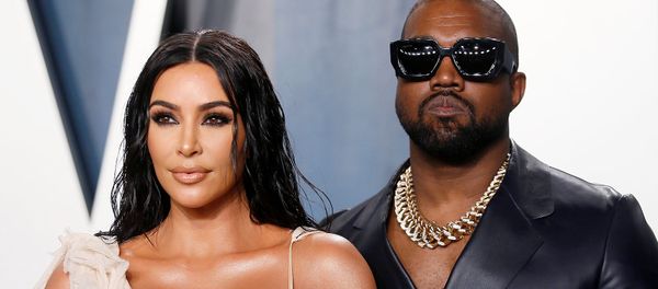  Ким Кардашьян и Канье Уэст на Оскар вечеринке Vanity Fair в Беверли-Хиллз во время 92-й церемонии вручения премии Оскар (9 февраля 2020). Лос-Анджелес - Sputnik Արմենիա
