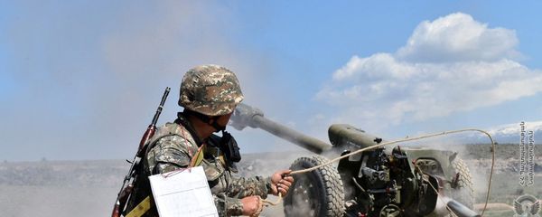 Тренировочные учения армянских военнослужащих Тренировочные учения армянских военнослужащих - Sputnik Армения