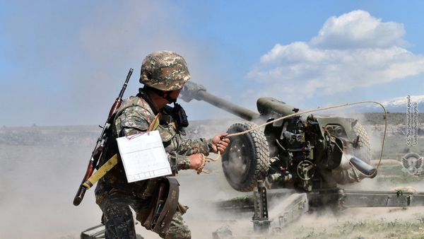 Тренировочные учения армянских военнослужащих - Sputnik Армения
