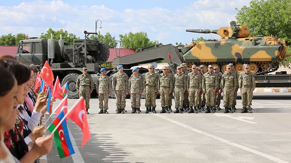 Թուրք զինվորականները Ադրբեջանում - Sputnik Արմենիա