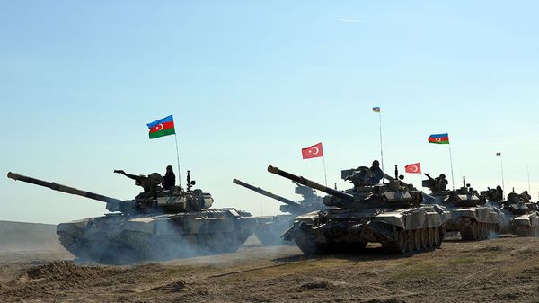 Военнослужащие Азербайджана и Турции - Sputnik Армения