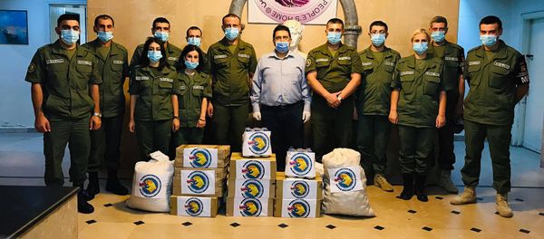 5-я группа армянской гуманитарной миссии в Сирийской Арабской Республике 5-я группа армянской гуманитарной миссии в Сирийской Арабской Республике - Sputnik Արմենիա