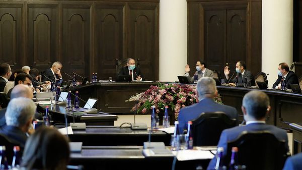 Заседание правительства Армении (30 июля 2020). Еревaн - Sputnik Армения