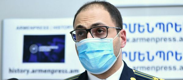  Пресс-конференция начальника следственного и оперативно-розыскного управления ГНЦ Вагана Чархифалакяна - Sputnik Արմենիա