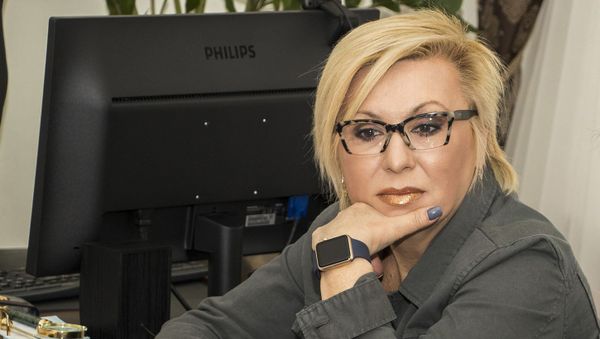 Валентина Легкоступова во время рабочего совещания по подготовке к проведению шоу силовых единоборств «Богатыри Крыма-2018» (28 февраля 2018). Феодосия - Sputnik Արմենիա