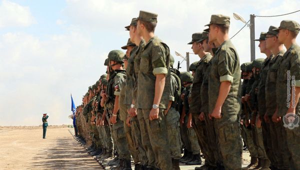 Представители Вооруженных сил РА принимают участие в учениях Эшелон-2020 (17 августа 2020). - Sputnik Армения