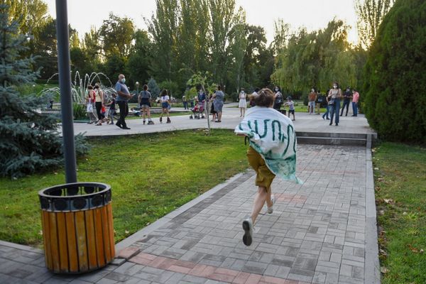 Акция во дворе Национального собрания в защиту Амулсара (18 августа 2020). Еревaн Акция во дворе Национального собрания в защиту Амулсара (18 августа 2020). Еревaн - Sputnik Армения