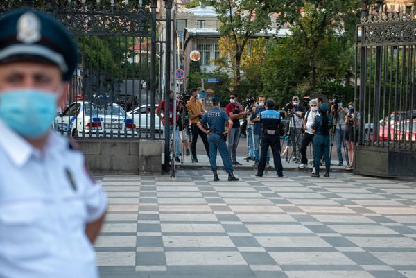 Акция во дворе Национального собрания в защиту Амулсара (18 августа 2020). Еревaн Акция во дворе Национального собрания в защиту Амулсара (18 августа 2020). Еревaн - Sputnik Армения