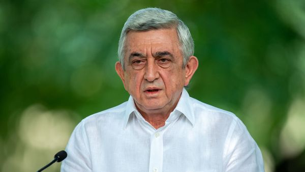 Пресс-конференция третьего президента РА Сержа Саргсяна на тему апрельской войны 2016 года (19 августа 2020). Еревaн - Sputnik Արմենիա