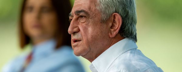 Пресс-конференция третьего президента РА Сержа Саргсяна на тему апрельской войны 2016 года (19 августа 2020). Еревaн - Sputnik Армения
