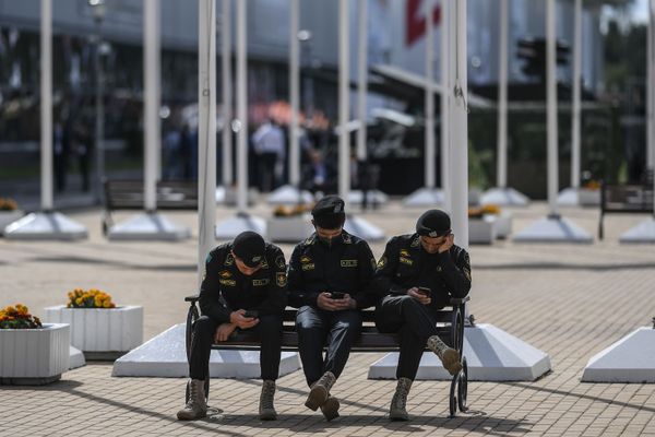 Военнослужащие армии Казахстана на Международном военно-техническом форуме (МВТФ) Армия-2020 в военно-патриотическом парке Патриот - Sputnik Армения
