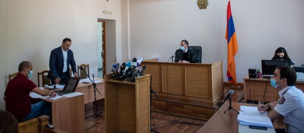 Судебное заседание по делу Гагика Хачатряна (26 августа 2020). Еревaн - Sputnik Արմենիա