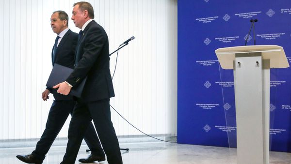 Рабочий визит главы МИД РФ Сергея Лаврова в Белоруссию (19 июня 2020). Минск - Sputnik Армения