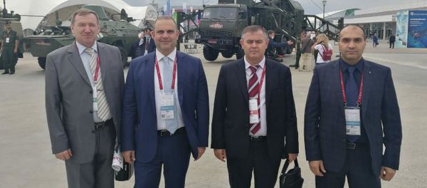 Делегация Военно-промышленного комитета Министерства высоких технологий РА во главе с председателем комитета Артаком Давтяном приняла участие в международной военно-технической конференции «Армия-2020» (28 августа 2020). Москва - Sputnik Արմենիա