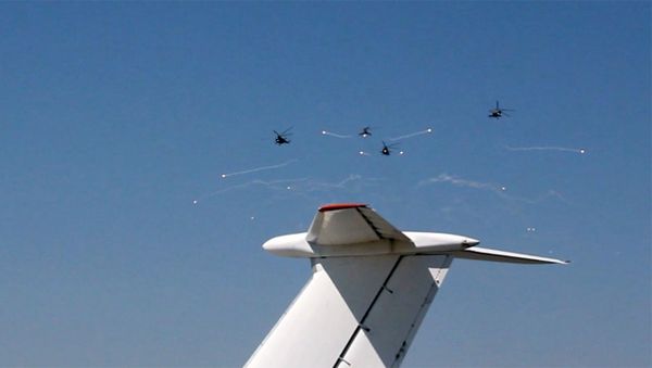 Авиашоу на российской военной базе аэродрома Эребуни - Sputnik Армения