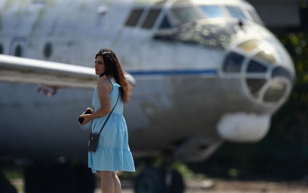 Авиашоу на российской военной базе аэродрома Эребуни (28 августа 2020). Еревaн Авиашоу на российской военной базе аэродрома Эребуни (28 августа 2020). Еревaн - Sputnik Армения