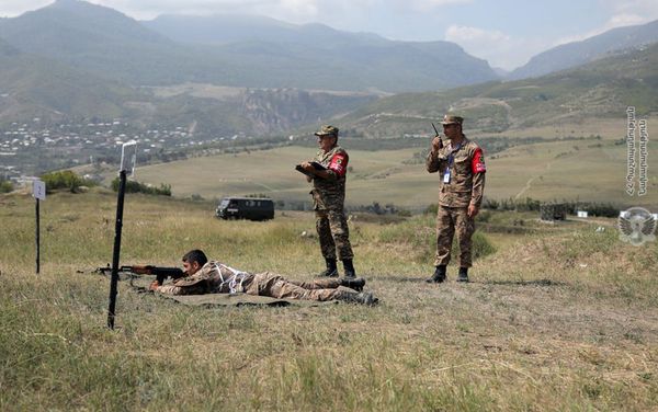 Военное соревнование «Атлет», проводимое в Республике Армения в рамках соревнований «Борец за мир» (31 августа 2020). - Sputnik Армения