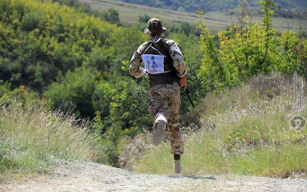 Военное соревнование «Атлет», проводимое в Республике Армения в рамках соревнований «Борец за мир» (31 августа 2020). - Sputnik Армения