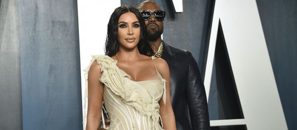 Ким Кардашьян и Канье Уэст на Vanity Fair Oscar Party (9 февраля 2020). Беверли-Хиллз, Калифорния - Sputnik Армения