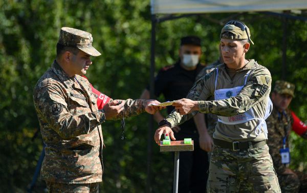 Российская команда одержала победу в международном конкурсе «Воин мира» АРМИ-2020 в Армении - Sputnik Армения