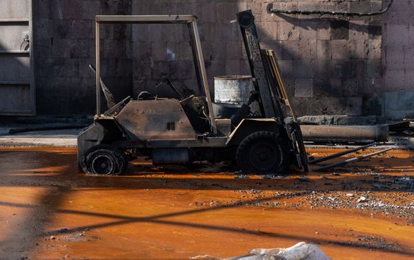 Взрыв на территории филиала Прошянского коньячного завода (1 сентября 2020). Село Армавир - Sputnik Армения