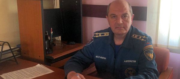Полковник МЧС Алексан Гезалян Полковник МЧС Алексан Гезалян - Sputnik Արմենիա