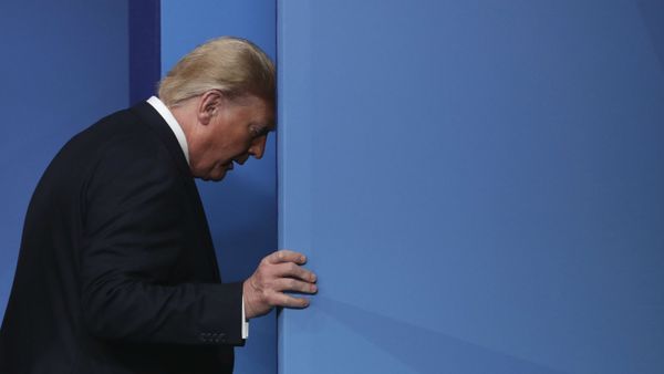 Президент США Дональд Трамп во время встречи лидеров НАТО в отеле и на курорте The Grove в Уотфорде (4 декабря 2019). Англия - Sputnik Армения
