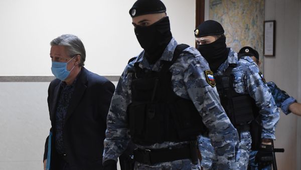 Актёр Михаил Ефремов на оглашении приговора - Sputnik Армения