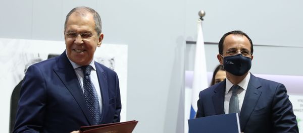 Визит главы МИД РФ С. Лаврова в Республику Кипр Визит главы МИД РФ С. Лаврова в Республику Кипр - Sputnik Армения