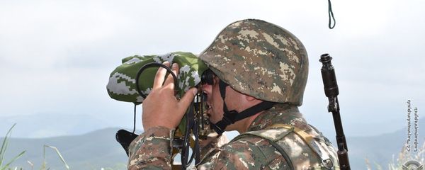Армянский военнослужащий Армянский военнослужащий - Sputnik Армения