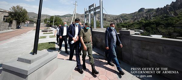Премьер-министр Никол Пашинян посетил туристические инфраструктуры Гориса (12 сентября 2020). Сюник - Sputnik Արմենիա