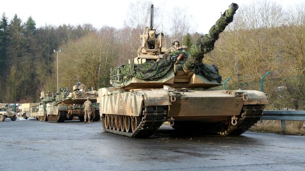 Американский танк M1A1 Abrams - Sputnik Армения