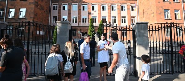 Հայաստանում հնչեց «Առաջին զանգը» - Sputnik Արմենիա