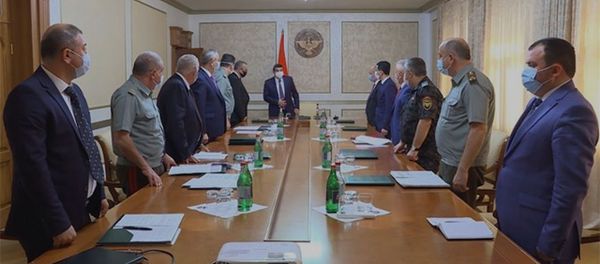 Первое заседание Совета Безопасности Карабаха  - Sputnik Արմենիա